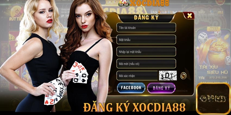 Điều thông tin khi tại biểu mẫu Xocdia88 đăng ký
