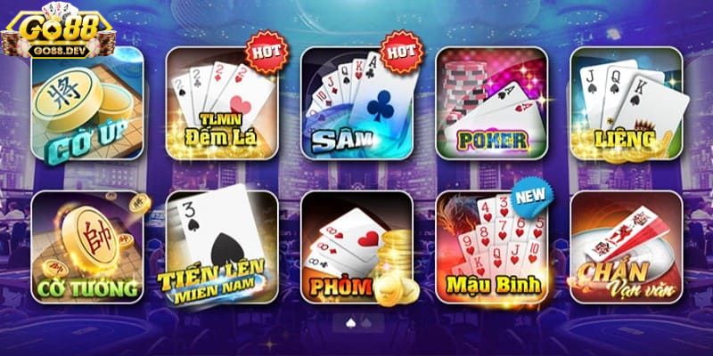 Go 88 Những game bài hấp dẫn tại Go 88