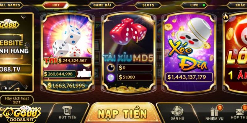 Go 88 Đánh giá một số ưu điểm vượt trội của cổng game Go 88